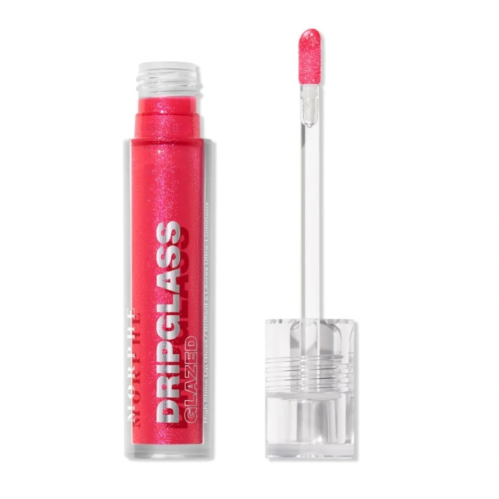MORPHE Dripglass Glazed High Shine Lip Gloss In Raspberry Reflection